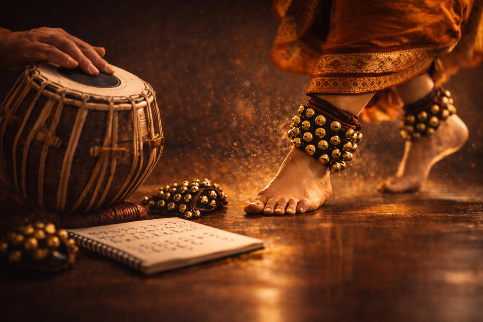 What tala means in Odissi dance training